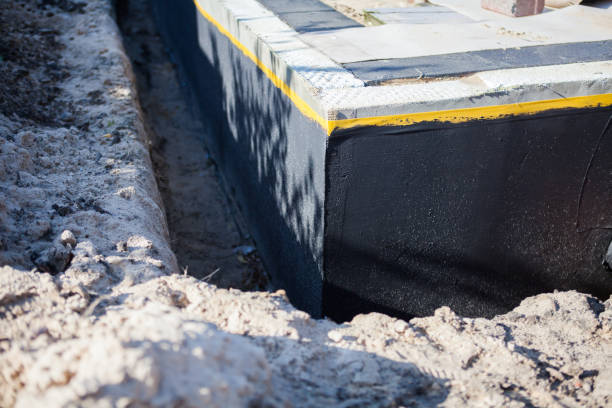 Professional Interior Drainage System technician working in Centreville, IL